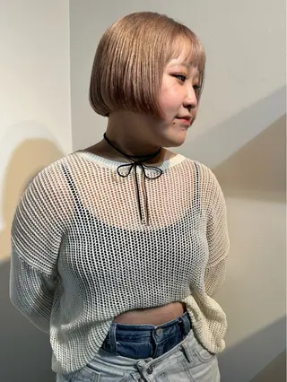 ショート カラー 🎀オイダイラ モモカ🎀のヘアスタイル