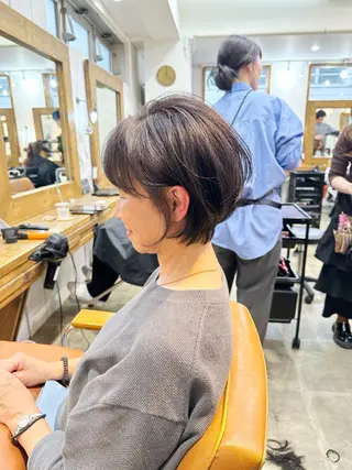 ショート newline銀座所属・👑銀座ショート/ 絶壁補正/金子涼👑のヘアスタイル