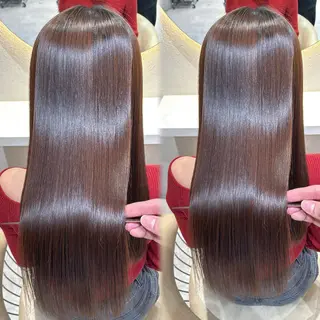 ロング カラー レイヤー❣️縮毛矯正 川村利幸のヘアスタイル