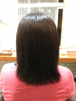 ミディアム 川村 綾のヘアスタイル