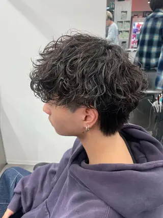 パーマ メンズ 町田エリアＮｏ．１/ パーマ特化/太田京希のヘアスタイル