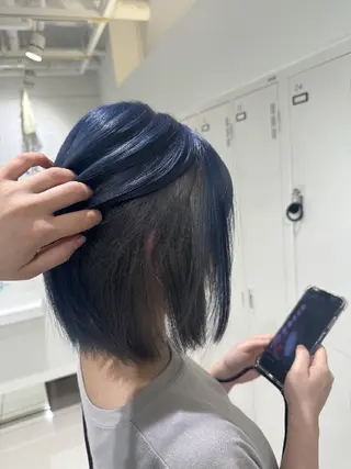 ミディアム 【縮毛矯正/レディー スカット】美涼🎀のヘアスタイル