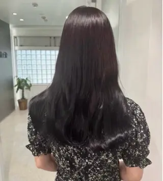 ロング miku/ラベンダー 透明感カラー🪻❤︎のヘアスタイル