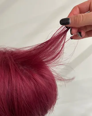 ショート カラー カットモデル/ ハイトーン/ゆうあのヘアスタイル