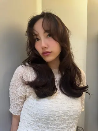 ロング カラー 透明感ある艶カラー / KAKOのヘアスタイル