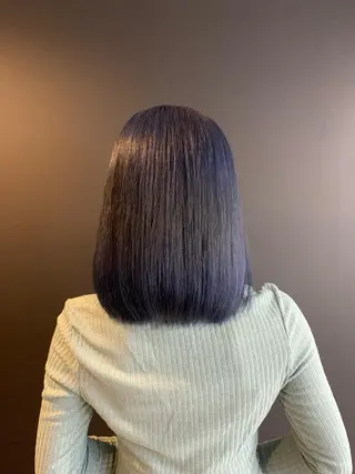 ミディアム カラー ヘアアレンジ 🦋韓国ヘア 坂本 菜摘🦋のヘアスタイル