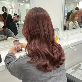 ロング カラー ブリーチなし透明感 💗RYOTAのヘアスタイル