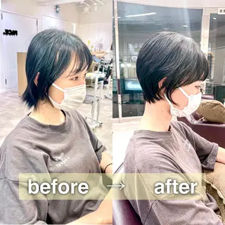 ショート ショート/ボブ 🌟齋藤ほのかのヘアスタイル