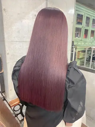 ロング カラー Siesta所属・📣髪質改善縮毛矯正 特化美容師｜庭田📣のヘアスタイル