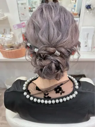 ヘアアレンジ セットサロン      ラフテル所属・大阪/ヘアアレンジ /似合わせset💐のヘアスタイル