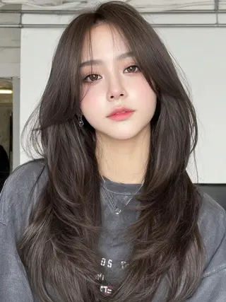 ロング カラー 🌛ダブルカラー 🌜SAYAKAのヘアスタイル