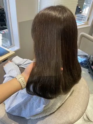 ミディアム カラー HARUKA韓国ヘア /Luana梅田のヘアスタイル