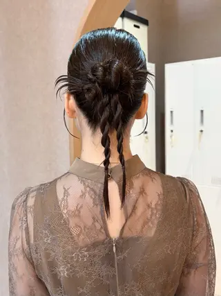 ヘアアレンジ 似合わせ/ベージュ /レイヤー/りほ🤍のヘアスタイル