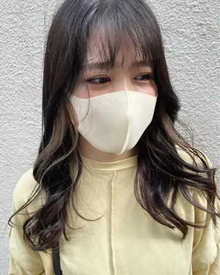 カラー yohaku所属・yohaku misakiのヘアスタイル