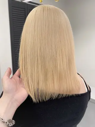 セミロング カラー Ruka 🎀のヘアスタイル