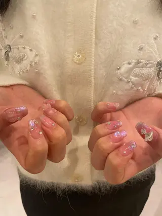 ネイル 束感まつ毛/ネイル/ LED♥KIRARAのマツエク・マツパデザイン