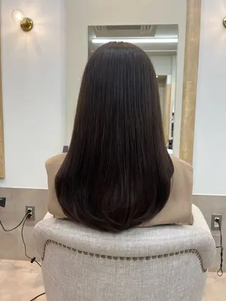 ロング 中嶋 奈々恵/藤崎/スパのヘアスタイル