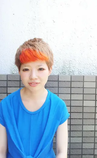 ショート カラー Lobec本山　吉村 勇樹のヘアスタイル