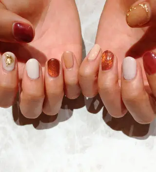 ネイル 會田 瑠衣のネイルデザイン