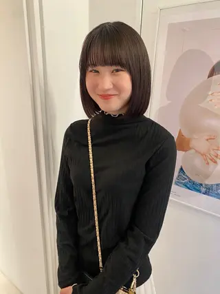 ショート カラー riria/ボブ /ブラウンカラー🎀のヘアスタイル