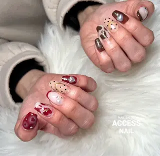 ネイル access nailのネイルデザイン