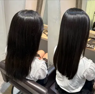 セミロング パーマ Lutia新宿　せき ゆうみのヘアスタイル