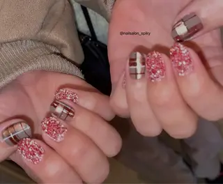 ネイル Spiky とうげ ふうかのネイルデザイン