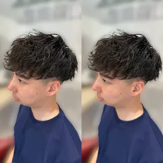 パーマ メンズ TELA HAIR 稲毛店【テーラヘアー】所属・✨レイヤーカット✨ メンズパーマ沼尾隆一のヘアスタイル