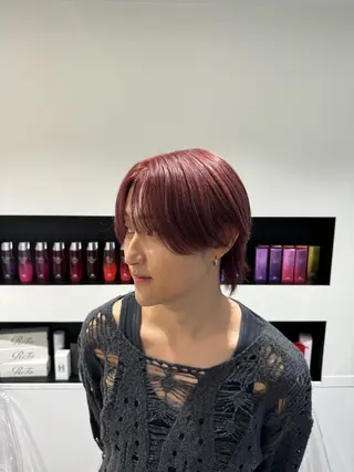 カラー ルイ☆【ボブ/メンズ /酸性ストレート】のヘアスタイル