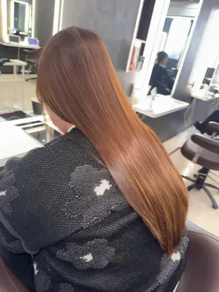 ロング DESIGN SALON  LIA・デザインサロンリア所属・お悩み/縮毛矯正/ 解決/けんすけ🫧のヘアスタイル