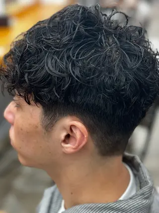 ショート パーマ メンズ ROSSO春日部店 /髪質改善/カワムラのヘアスタイル