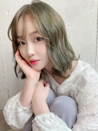 ミディアム カラー 💛丁寧さNo.🥇 🧸片山智裕💛のヘアスタイル