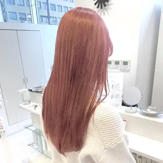 ロング カラー ParveMix🍀 藤原愛未のヘアスタイル