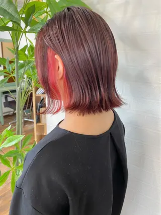 ショート カラー Re:ta Hair 飯田淳平のヘアスタイル