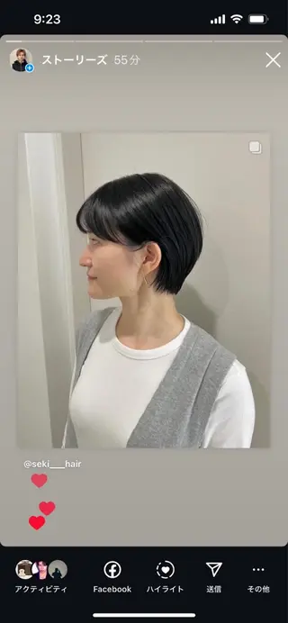 ショート モテヘア/グレージュ /ボブ/前原汐🎐のヘアスタイル