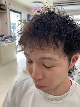 パーマ 竹内 秀美のヘアスタイル