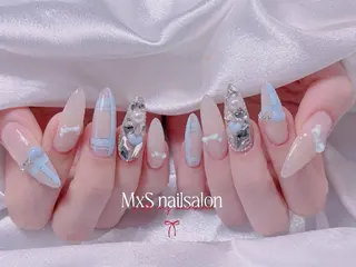 ネイル MxS Nail(長さだし/フィルイン/マグネット/韓国ネイル/ワンホンネイル/ワンカラー)所属・MxS リィリィのネイルデザイン