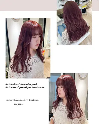 ロング カラー GOODDAY ヘアサロンのヘアスタイル
