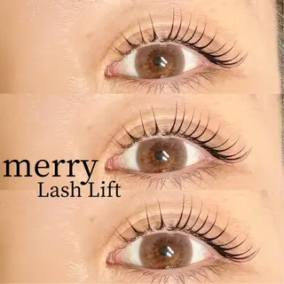 マツエク・マツパ merry Lash Liftのマツエク・マツパデザイン