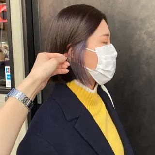 カラー 比嘉 陽のヘアスタイル