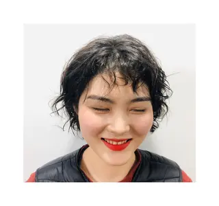 ショート パーマ e-style 川部店所属・高山りな🌼 (メンズも可能です)のヘアスタイル