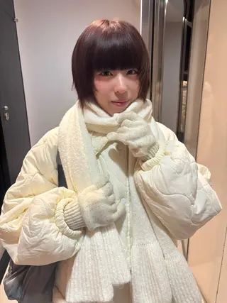 ショート カラー riria/ボブ /ブラウンカラー🎀のヘアスタイル