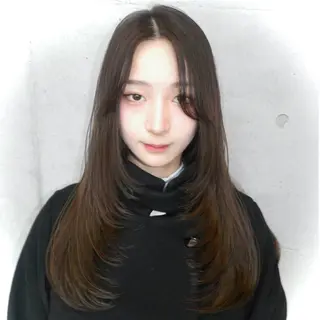 ロング カラー ARTE aoyama所属・透明感/レイヤー/ sakura🪽のヘアスタイル