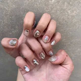 ネイル 【淡色color/ nail】maikoのネイルデザイン