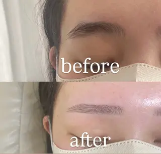 アイブロウ RELAIR h所属・代々木❤︎まつぱ❤︎ フラット❤︎眉毛の眉毛・アイブロウイメージ