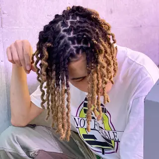 セミロング カラー パーマ ヘアアレンジ メンズ キッズ ネイル マツエク・マツパ 中元 淳のヘアスタイル