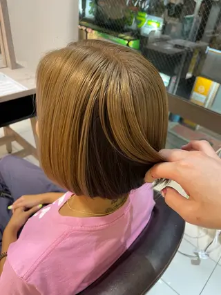 ショート カラー 新宿 /透明感カラー レイヤー/NANAのヘアスタイル