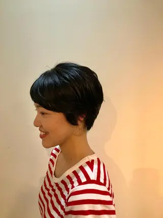 ショート 小杉輝/ショート /艶カラー✨のヘアスタイル