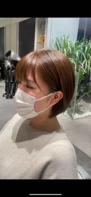 ショート MINX 渡邉由理のヘアスタイル