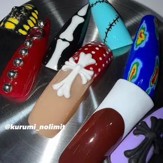 ネイル NOLIMIT.OSAKA所属・NOLIMIT KURUMIのネイルデザイン